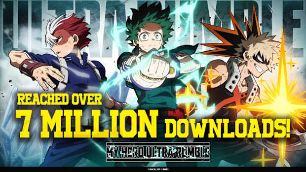 My Hero Ultra Rumble hits 7 million downloads